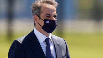 Στη Χάλκη ο Κυριάκος Μητσοτάκης για τα εγκαίνια του σχεδίου Gr-eco