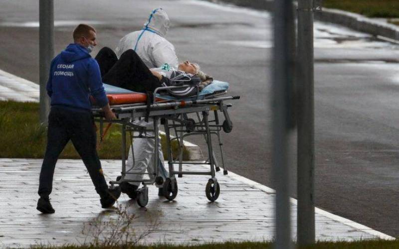 Νέος αριθμός ρεκόρ ημερήσιων θανάτων στη Ρωσία από τον κορονοϊό - 439 νεκροί το τελευταίο 24ωρο