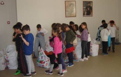 Βοήθεια για πρόσφυγες από το 10ο Δημοτικό Καλαμάτας