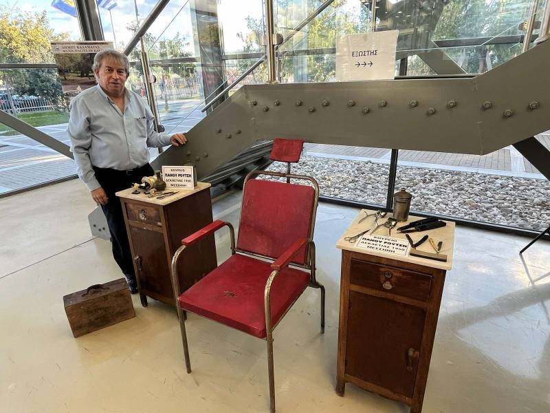 Αναβίωσε το κουρείο του Πάνου Ρούτση