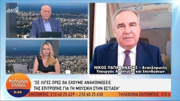 Παπαθανάσης: Στήριξη σε όποια επιχείρηση είναι κλειστή (Βίντεο)