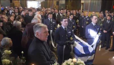 Τρίπολη: Τελέστηκε η εξόδιος ακολουθία του υποσμηναγού Μάριου-Μιχαήλ Τουρούτσικα