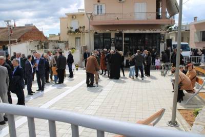 Εγκαινιάστηκε η νέα πλατεία της Ανάληψης