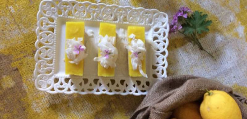 Μπάρες Lemon Pie