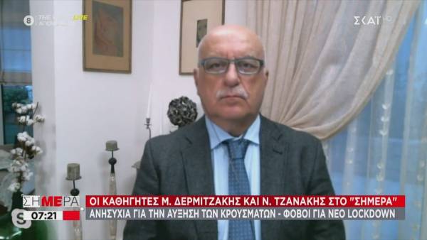 Νίκος Τζανάκης: Στη χώρα υπάρχουν 30.000 - 50.000 ενεργά κρούσματα (Βίντεο)