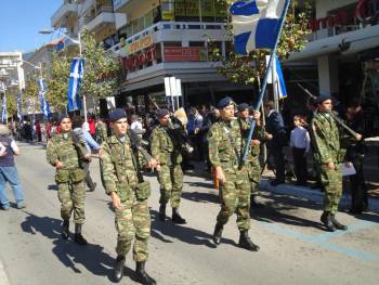 Ο εορτασμός της επετείου της 28ης Οκτωβρίου στην Καλαμάτα