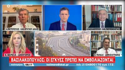 Βασιλακόπουλος: Απόλυτα ασφαλή για τις εγκύους τα εμβόλια κατά του κορονοϊού (Βίντεο)