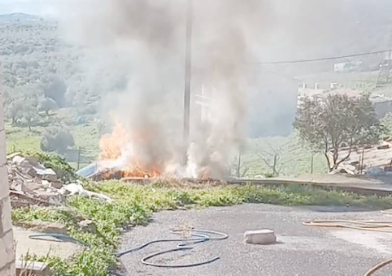 Μεσσηνία: Πυρκαγιά σε αυτοκίνητο στο Κουτίφαρη του Δήμου Μεσσήνης (βίντεο)