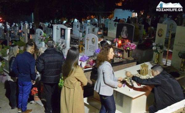 Το ξεχωριστό έθιμο της Ανάστασης στα νεκροταφεία της Κοζάνης (Βίντεο)