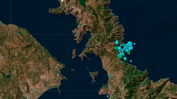 Νέος σεισμός 5,2 ρίχτερ στην Εύβοια, αισθητός και στην Αθήνα