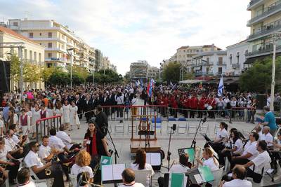 Η Καλαμάτα στο ρυθμό του φεστιβάλ της Interkultur: Μουσικό ποτάμι από τις χορωδίες (βίντεο και φωτογραφίες)