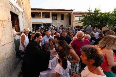 Θυρανοίξια της μονής Κοιμήσεως της Θεοτόκου στην Ανθεια