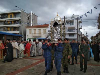 Τα Φιλιατρά γιόρτασαν τον πολιούχο τους Άγιο Χαράλαμπο (φωτογραφίες)