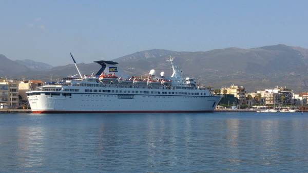 Στην Καλαμάτα το κυπριακό κρουαζιερόπλοιο &quot;Salamis Filoxenia&quot;