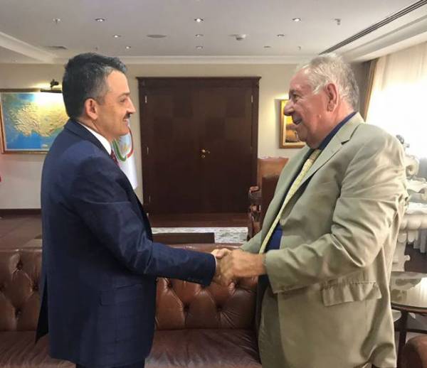 Συνάντηση Γκόνου με τον Τούρκο υπουργό Γεωργίας