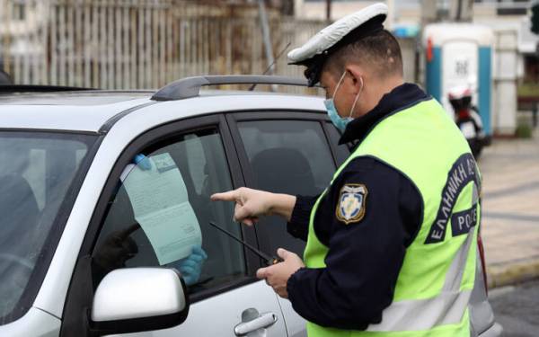Κορονοϊός: 1.607 παραβάσεις χθες, έγιναν και οκτώ συλλήψεις