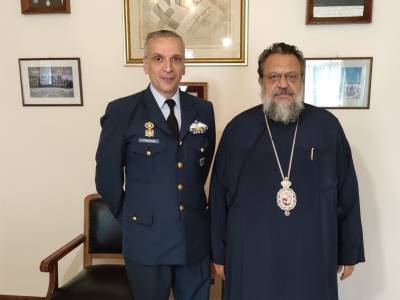 Στο μητροπολίτη Μεσσηνίας ο νέος διοικητής της 120 ΠΕΑ