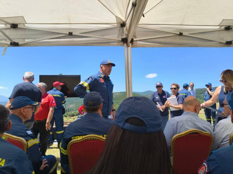 Ασκηση ετοιμότητας για απομάκρυνση επισκεπτών στην Αρχαία Μεσσήνη