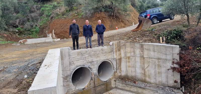 Προχωράει ο δρόμος Διαβολίτσι - Αγία Θεοδώρα