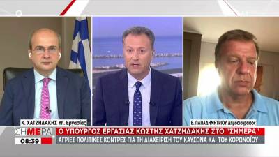 Χατζηδάκης: Από 16 Αυγούστου επ’ αόριστον αναστολή εργασίας σε ανεμβολίαστους σε νοσοκομεία