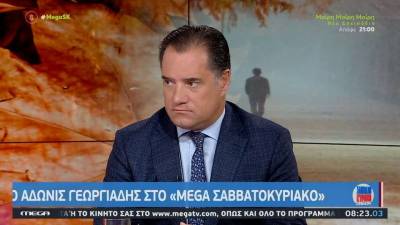 Άδωνις Γεωργιάδης: «Θα λαμβάνουμε μέτρα όσο μας επιτρέπει ο δημοσιονομικός χώρος» (βίντεο)