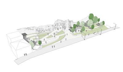 Ανάδειξη και φωτισμός της εισόδου του Κάστρου Καλαμάτας