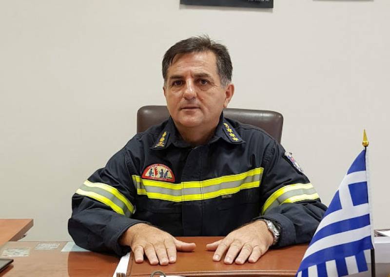 Συντονιστής επιχειρήσεων Πυροσβεστικής στη Σάμο ο Μεσσήνιος Κων. Θεοφιλόπουλος