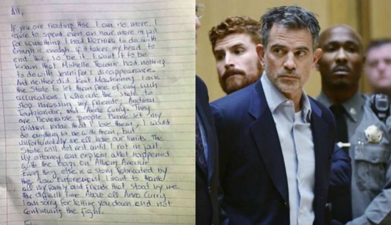 Φώτης Ντούλος - Σημείωμα αυτοκτονίας: "Αρνούμαι να περάσω έστω και μια ώρα παραπάνω στη φυλακή"