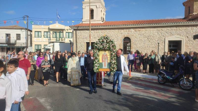 Τον πολιούχο τους Αγιο Διονύσιο γιόρτασαν χθες οι Γαργαλιάνοι