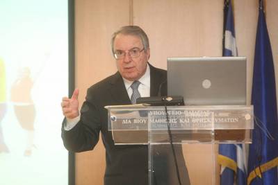 Ομιλία Μπαμπινιώτη στη Σπάρτη