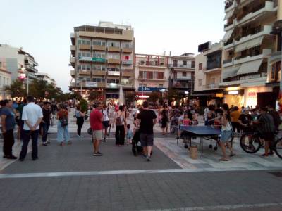 Με επιτυχία το Street Event της ΚΝΕ στην Καλαμάτα
