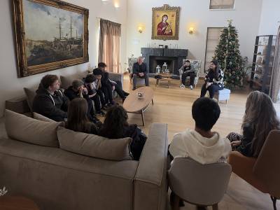 Επίσκεψη Πτωχού στην "Κιβωτό του Κόσμου" Καλαμάτας