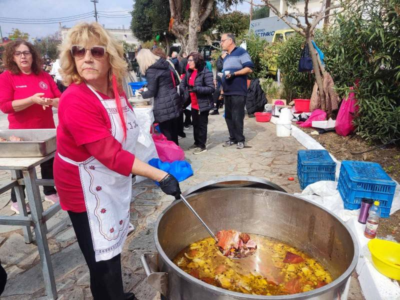 Λιώσιμο του παστού στο Ασπρόχωμα