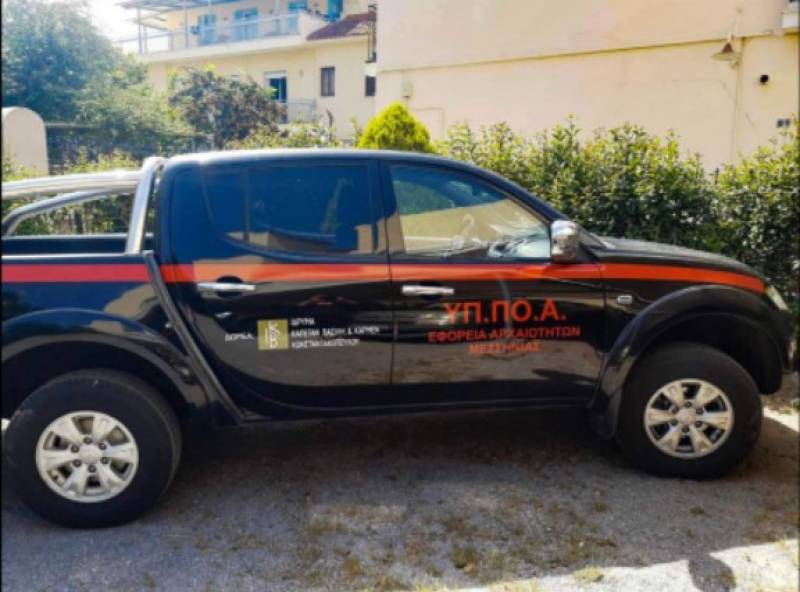 Δωρεά στην Εφορεία Αρχαιοτήτων Μεσσηνίας