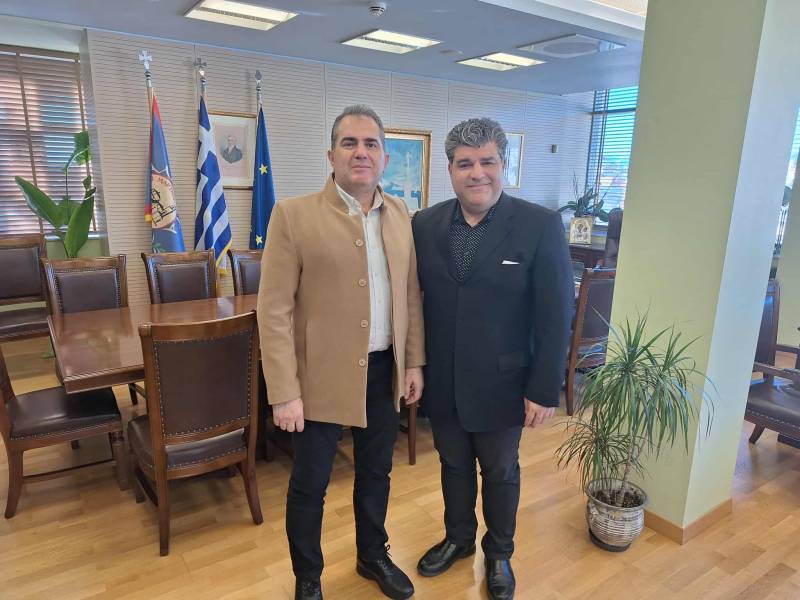 Στον δήμαρχο Καλαμάτας ο Πρόεδρος της Παμμεσσηνιακής Ομοσπονδίας Αμερικής και Καναδά