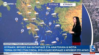 Ισχυρές βροχές και καταιγίδες σε αρκετές περιοχές της Ελλάδας (Βίντεο)