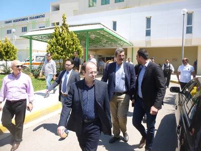 Πόλεμος δηλώσεων για τις προσλήψεις στο Νοσοκομείο Καλαμάτας