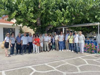 Ο Σύλλογος Συνταξιούχων ΟΤΕ Μεσσηνίας στα Τριζόνια