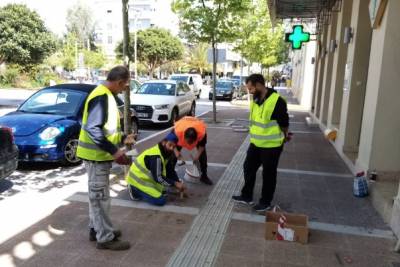 Εργασίες συντήρησης υποδομών στο Δήμο Καλαμάτας