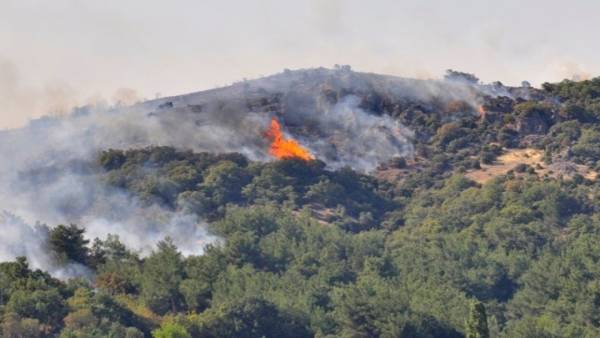 Σε ύφεση η πυρκαγιά στην Κεφαλονιά - Επιστρέφουν οι κάτοικοι στα σπίτια τους