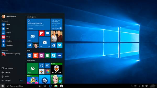 Έγινε η πρώτη αναβάθμιση των Windows 10 από τη Microsoft
