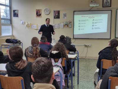 Ενημέρωση για την ενδοοικογενειακή βία στο 2ο Γυμνάσιο Καλαμάτας