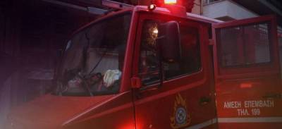 Κάηκε ολοσχερώς λυόμενο οίκημα στη Σπερχογεία