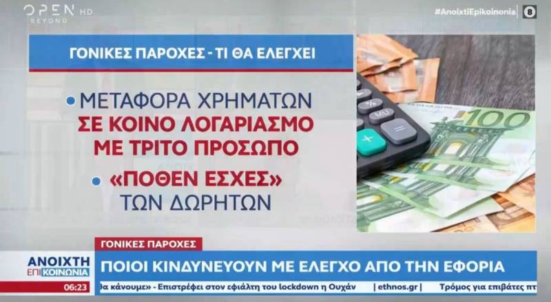 Γονικές παροχές: Ποιοι κινδυνεύουν με έλεγχο από την εφορία (Bίντεο)