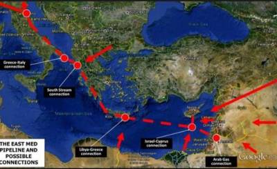 Αγωγός από το Ισραήλ μέσω Πελοποννήσου στην Ευρώπη