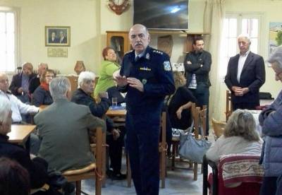 Ο διευθυντής Αστυνομίας στο Α’ ΚΑΠΗ Καλαμάτας