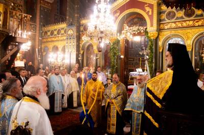 Ο Εσπερινός του Αγίου Νικολάου στην Καλαμάτα