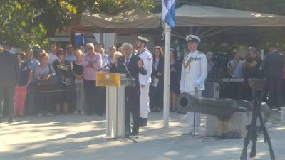 Πρ. Παυλόπουλους από Πύλο: Αν χρειασθεί θα επιβάλλουμε τον σεβασμό του Διεθνούς Δικαίου (βίντεο)