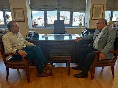 Στον δήμαρχο Καλαμάτας ο νέος διευθυντής Δευτεροβάθμιας Εκπαίδευσης