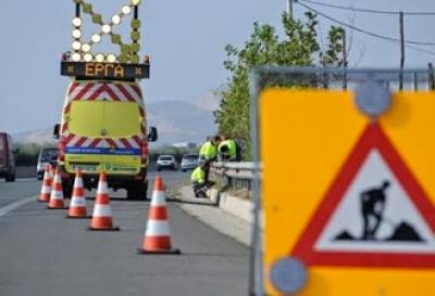 Κυκλοφοριακές ρυθμίσεις τη Δευτέρα στην Εθνική οδό Κορίνθου - Πατρών